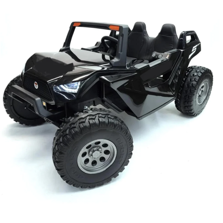 Buggy CLASH Kinder-Elektroauto 2-Sitzer High-speed 24V Schwarz