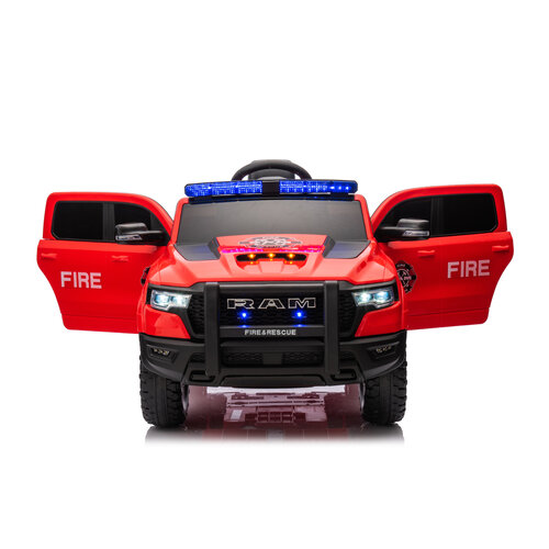 RAM kinderauto Dodge RAM Kinder-Elektroauto 12V Feuerwehrauto