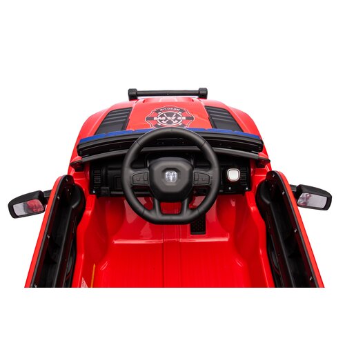 RAM kinderauto Dodge RAM Kinder-Elektroauto 12V Feuerwehrauto