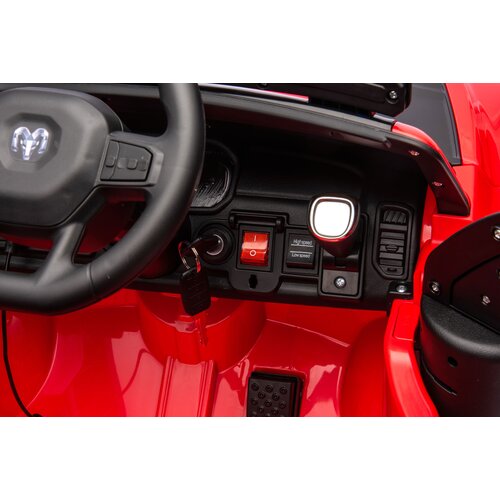 RAM kinderauto Dodge RAM Kinder-Elektroauto 12V Feuerwehrauto