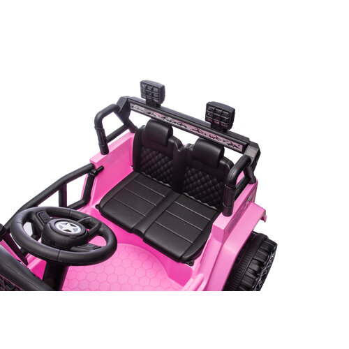 Jeep Kinder-Elektroauto 12V Rosa