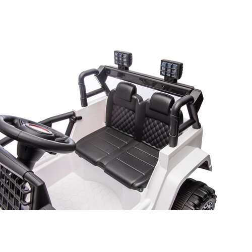 Jeep Kinder-Elektroauto 12V Weiß