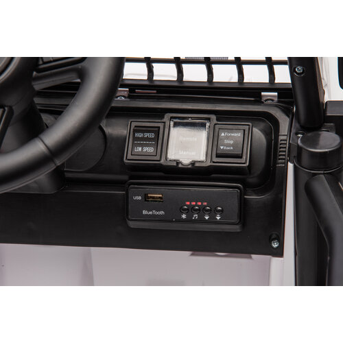 Jeep Kinder-Elektroauto 12V Weiß
