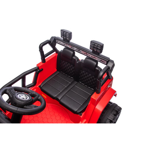 Jeep Kinder-Elektroauto 12V Rot