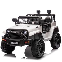 Jeep Kinder-Elektroauto 12V Weiß