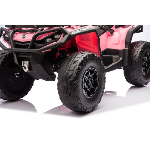 CAN-AM Outlander ATV Kinder-Elektro quad  24V Rosa