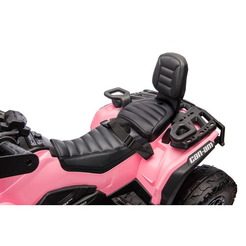 CAN-AM Outlander ATV Kinder-Elektro quad  24V Rosa