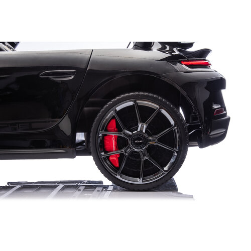Porsche Kinderauto Porsche 911 GT3  24V 2-Sitzer Kinder-Elektroauto Schwarz Porsche Kinderauto Porsche 911 GT3  24V 2-Sitzer Kinder-Elektroauto Schwarz
