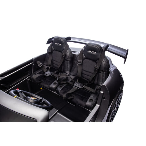 Porsche Kinderauto Porsche 911 GT3  24V 2-Sitzer Kinder-Elektroauto Grau Porsche Kinderauto Porsche 911 GT3  24V 2-Sitzer Kinder-Elektroauto Grau