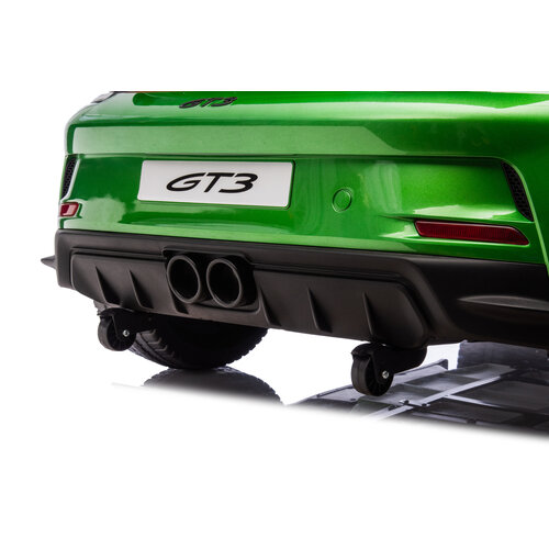 Porsche Kinderauto Porsche 911 GT3  24V 2-Sitzer Kinder-Elektroauto Grün Porsche Kinderauto Porsche 911 GT3  24V 2-Sitzer Kinder-Elektroauto Grün