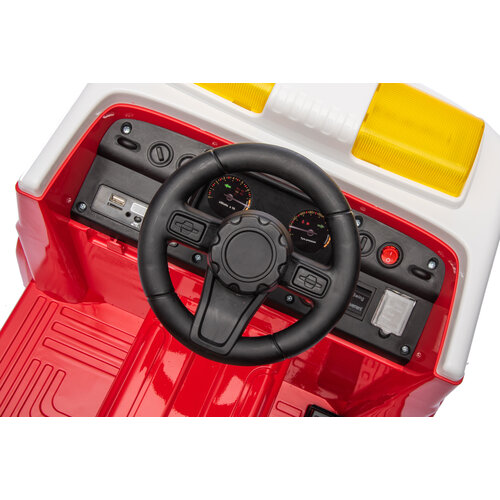 Feuerwehrauto Kinder-Elektroauto 12V Rot