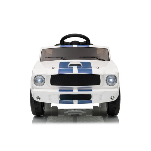Shelby Kinderauto Shelby Kinder-Elektroauto 12V Weiß