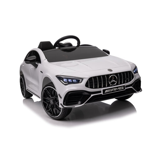 Mercedes kinderauto Mercedes CLA45 AMG Kinder-Elektroauto 12V Weiß