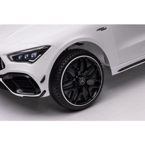 Mercedes kinderauto Mercedes CLA45 AMG Kinder-Elektroauto 12V Weiß