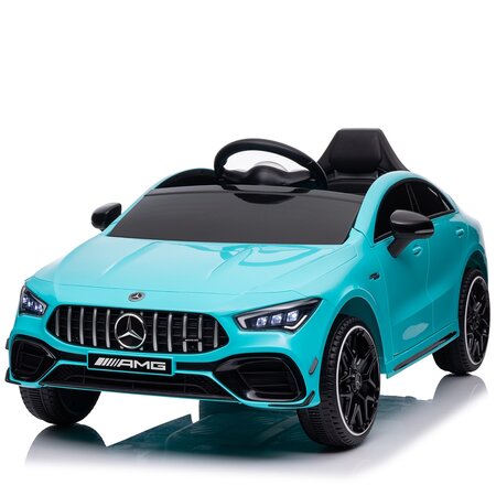 Mercedes kinderauto Mercedes CLA45 AMG Kinder-Elektroauto 12V Hellblauw