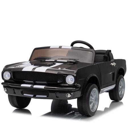 Shelby Kinderauto Shelby GT350 Kinder-Elektroauto 2-Sitzer 24V Schwarz