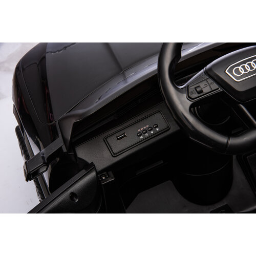 Audi kinderauto Audi SQ8 Kinder-elektroauto Schwarz