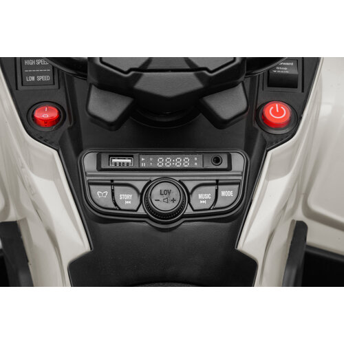 CAN-AM Outlander ATV Kinder-Elektro quad  24V Grau