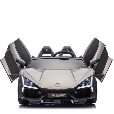 Lamborghini kinderauto Kinder-Elektroauto Lamborghini Revuelto 2-Sitzer 24V Grau