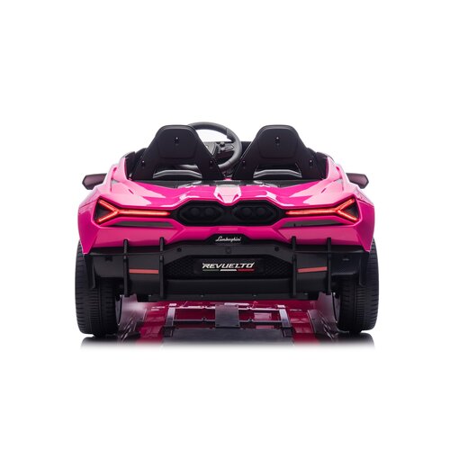 Lamborghini kinderauto Kinder-Elektroauto Lamborghini Revuelto 2-Sitzer 24V Rosa