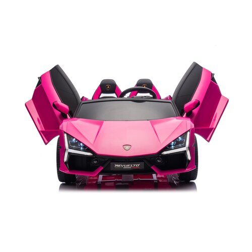 Lamborghini kinderauto Kinder-Elektroauto Lamborghini Revuelto 2-Sitzer 24V Rosa