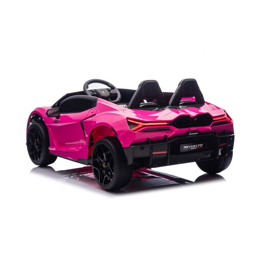 Lamborghini kinderauto Kinder-Elektroauto Lamborghini Revuelto 2-Sitzer 24V Rosa