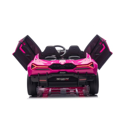 Lamborghini kinderauto Kinder-Elektroauto Lamborghini Revuelto 2-Sitzer 24V Rosa