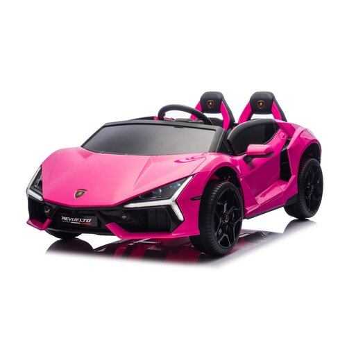 Lamborghini kinderauto Kinder-Elektroauto Lamborghini Revuelto 2-Sitzer 24V Rosa