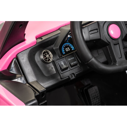 Buggy CLASH Kinder-Elektroauto 2-Sitzer High-speed 24V Tarnung Rosa