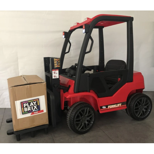 Kinder Elektro Gabelstapler 12V Rot Kinder Elektro Gabelstapler 12V Rot