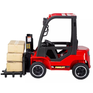Kinder Elektro Gabelstapler 12V Rot