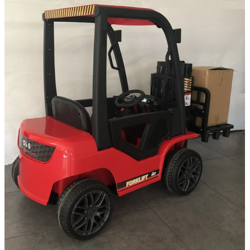 Kinder Elektro Gabelstapler 12V Rot Kinder Elektro Gabelstapler 12V Rot