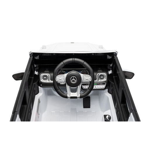 Mercedes kinderauto Mercedes G63 AMG Kinder-Elektroauto 12V Weiß Mercedes kinderauto Mercedes G63 AMG Kinder-Elektroauto 12V Weiß