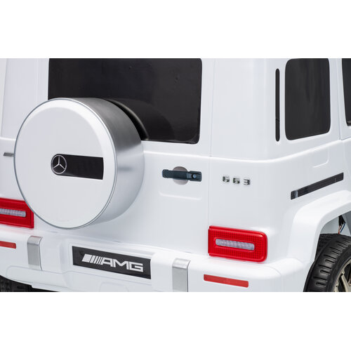 Mercedes kinderauto Mercedes G63 AMG Kinder-Elektroauto 12V Weiß Mercedes kinderauto Mercedes G63 AMG Kinder-Elektroauto 12V Weiß