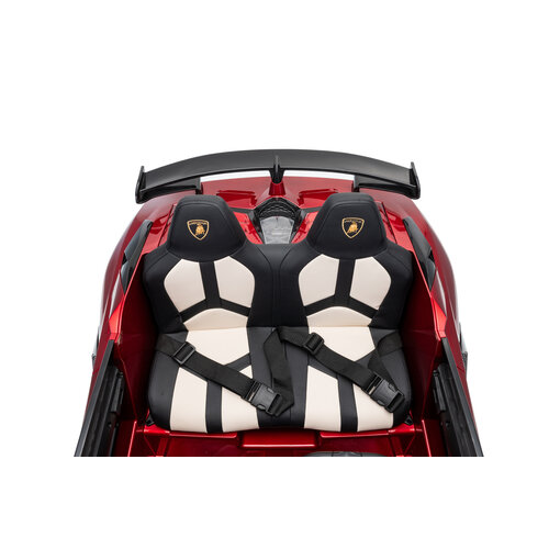Lamborghini kinderauto Lamborghini Aventador 24V 2-Sitzer Kinder-Elektroauto Rot