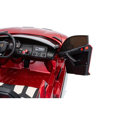 Lamborghini kinderauto Lamborghini Aventador 24V 2-Sitzer Kinder-Elektroauto Rot