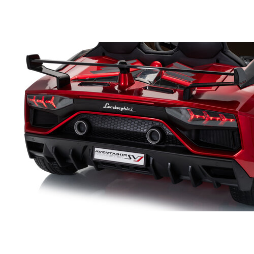 Lamborghini kinderauto Lamborghini Aventador 24V 2-Sitzer Kinder-Elektroauto Rot