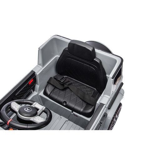 Mercedes kinderauto Mercedes G63 AMG Cabrio Kinder-Elektroauto 12V Grau