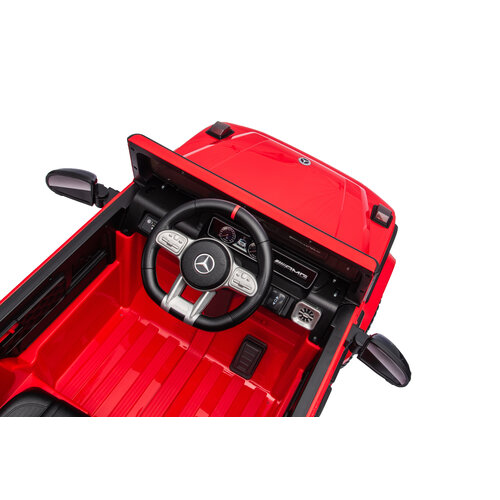 Mercedes kinderauto Mercedes G63 AMG Cabrio Kinder-Elektroauto 12V Rot