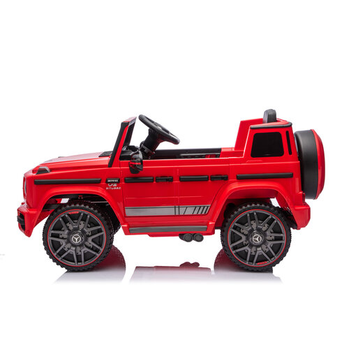 Mercedes kinderauto Mercedes G63 AMG Cabrio Kinder-Elektroauto 12V Rot