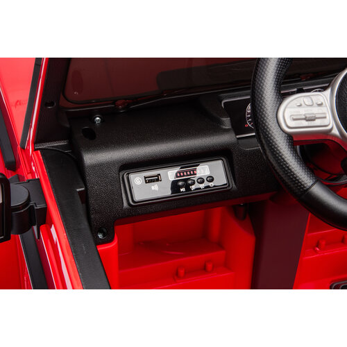 Mercedes kinderauto Mercedes G63 AMG Cabrio Kinder-Elektroauto 12V Rot