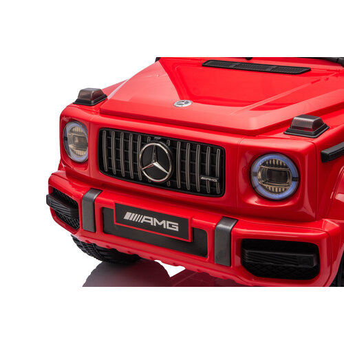 Mercedes kinderauto Mercedes G63 AMG Cabrio Kinder-Elektroauto 12V Rot