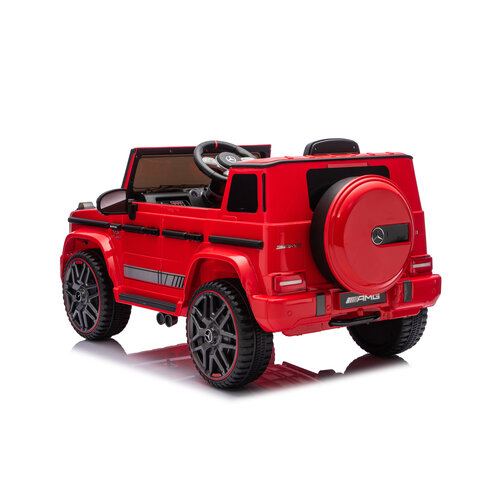 Mercedes kinderauto Mercedes G63 AMG Cabrio Kinder-Elektroauto 12V Rot