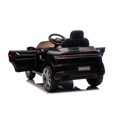 Porsche Kinderauto Porsche Cayenne  12V Kinder-Elektroauto Schwarz