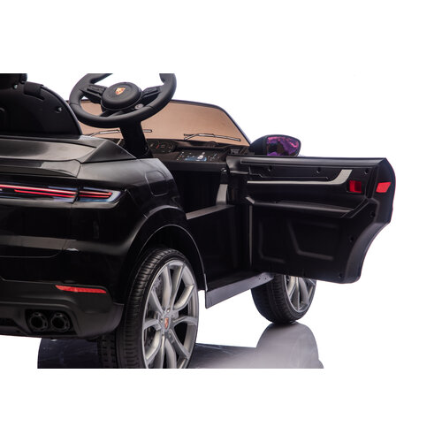 Porsche Kinderauto Porsche Cayenne  12V Kinder-Elektroauto Schwarz