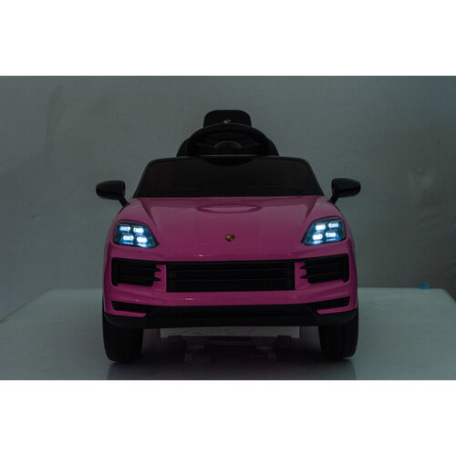Porsche Kinderauto Porsche Cayenne  12V Kinder-Elektroauto Rosa