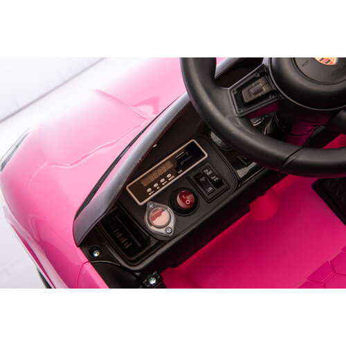 Porsche Kinderauto Porsche Cayenne  12V Kinder-Elektroauto Rosa