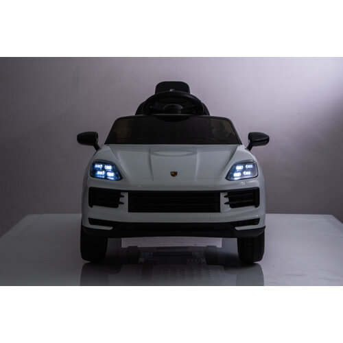 Porsche Kinderauto Porsche Cayenne  12V Kinder-Elektroauto Weiß