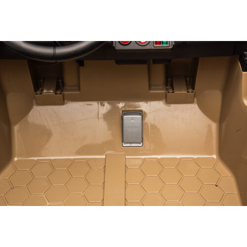 Land Rover Kinderauto Land Rover Defender 24V 2-Sitzer Champagne