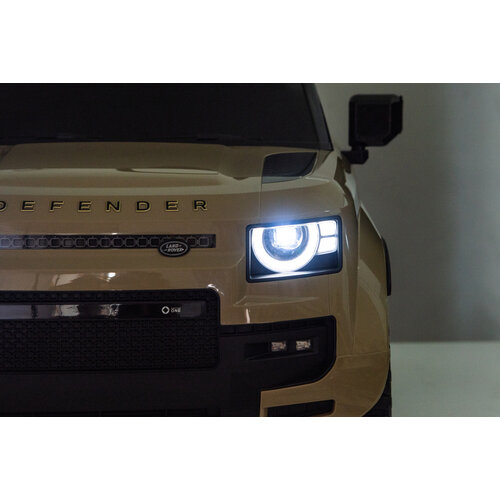 Land Rover Kinderauto Land Rover Defender 24V 2-Sitzer Champagne